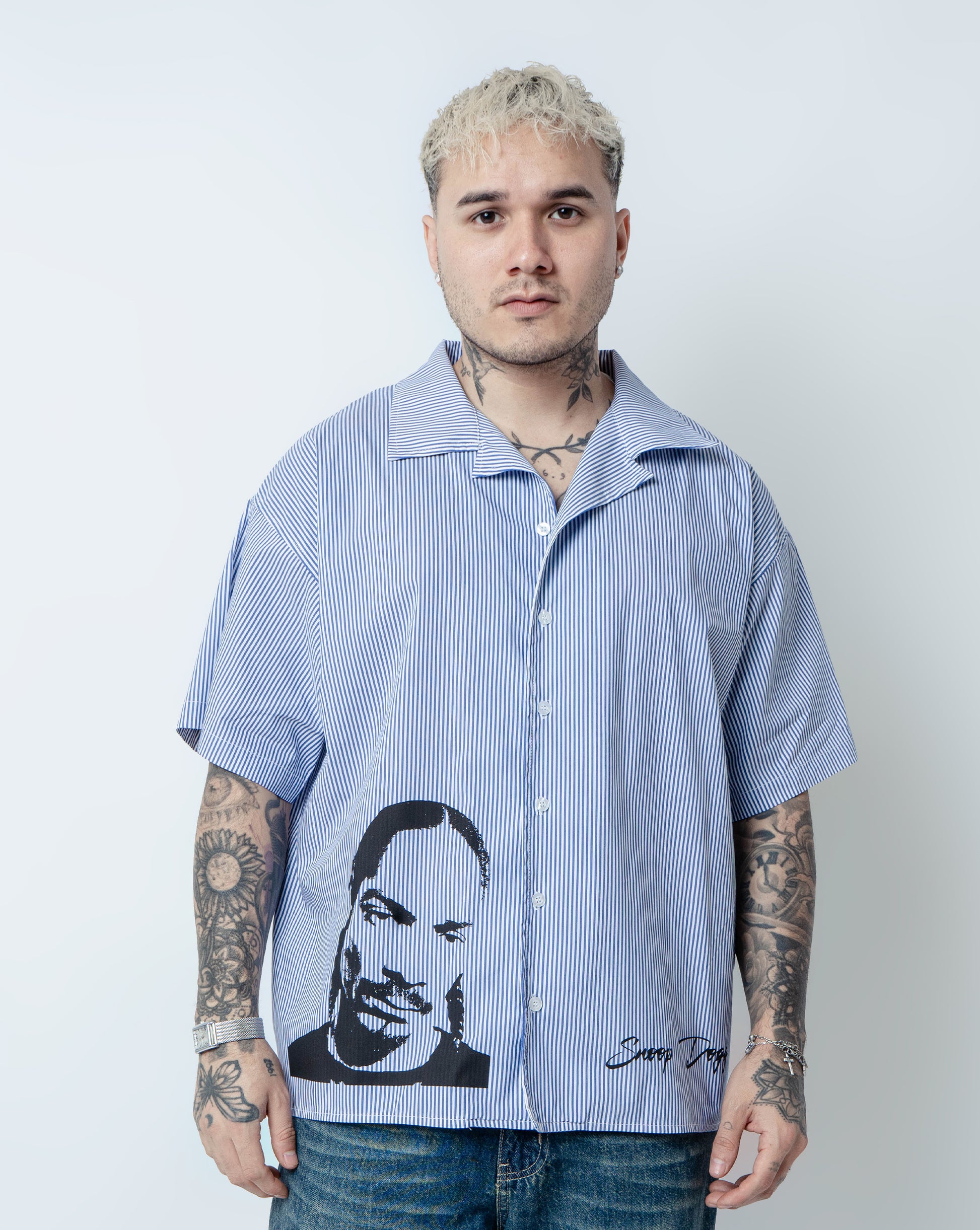CAMISA RAYAS SNOOP DOUG