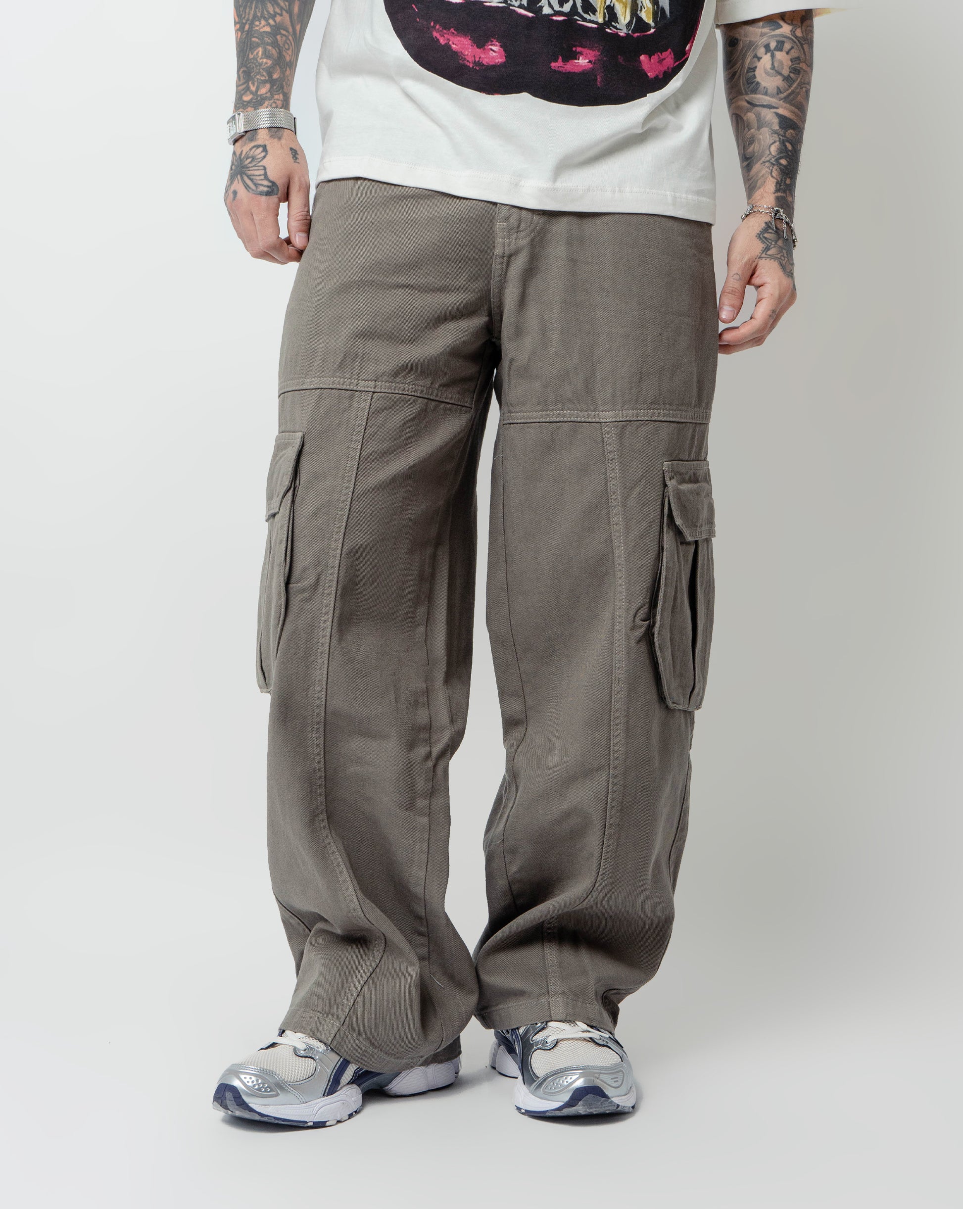 PANTALON CARGO FABIANO DRILL