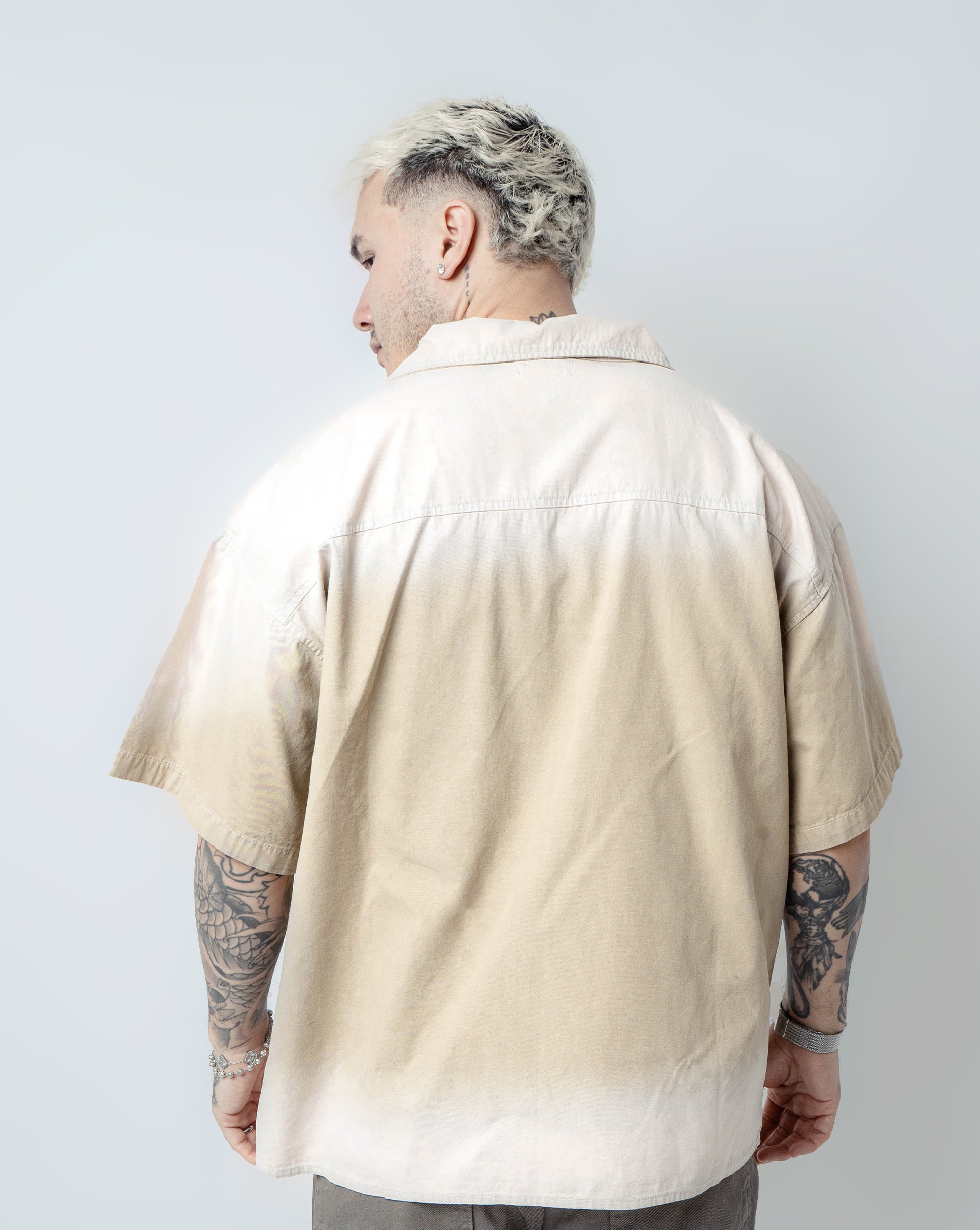 CAMISA ZANE /BOXY  DRILL