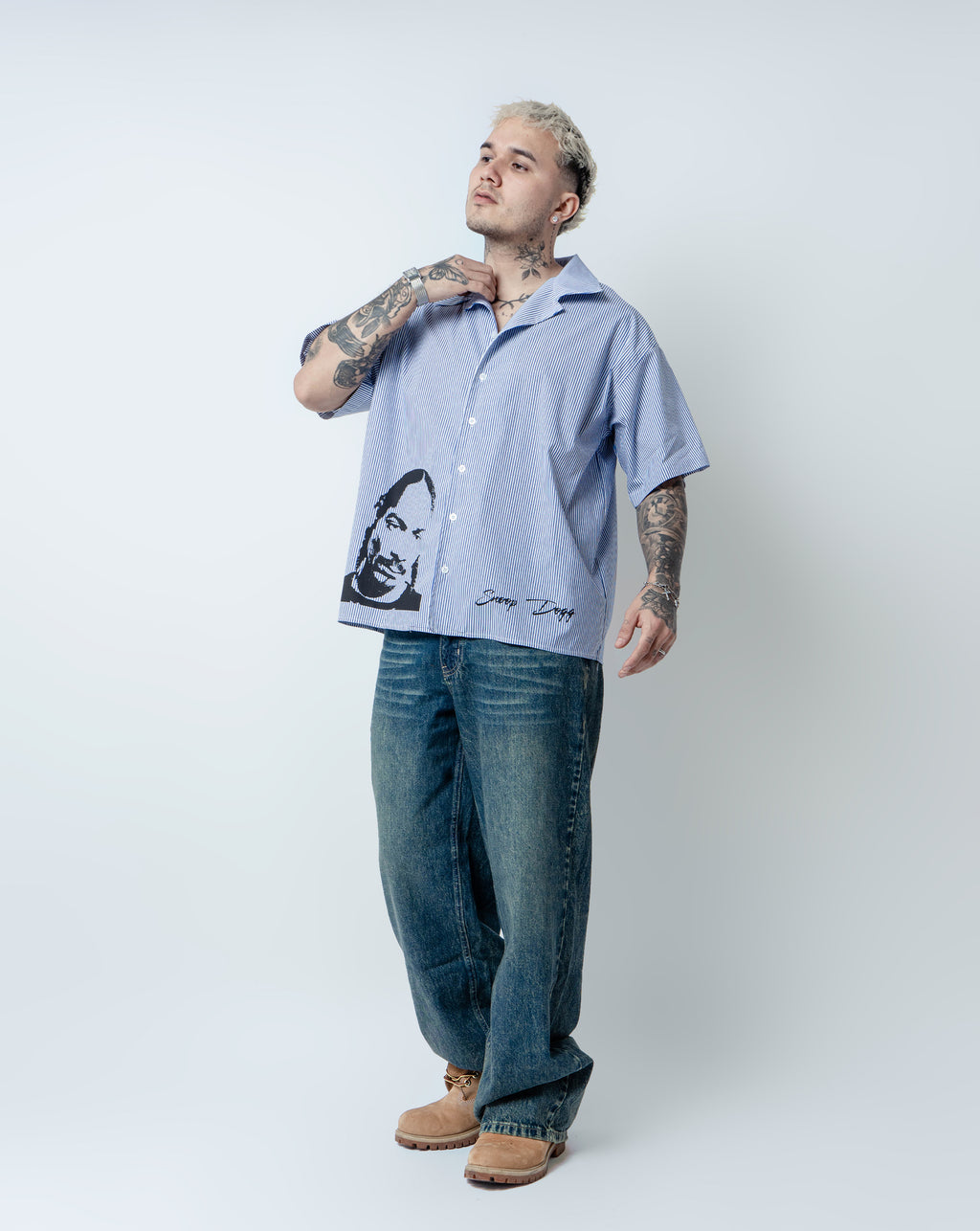 CAMISA RAYAS SNOOP DOUG