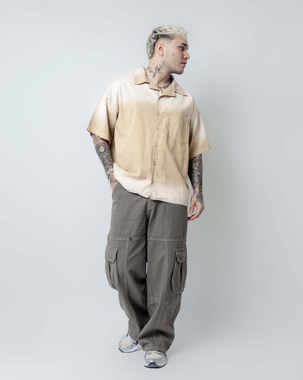 CAMISA ZANE /BOXY  DRILL