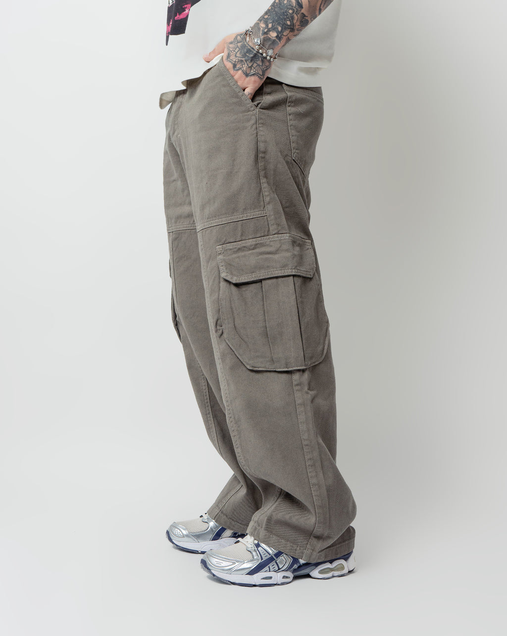 PANTALON CARGO FABIANO DRILL