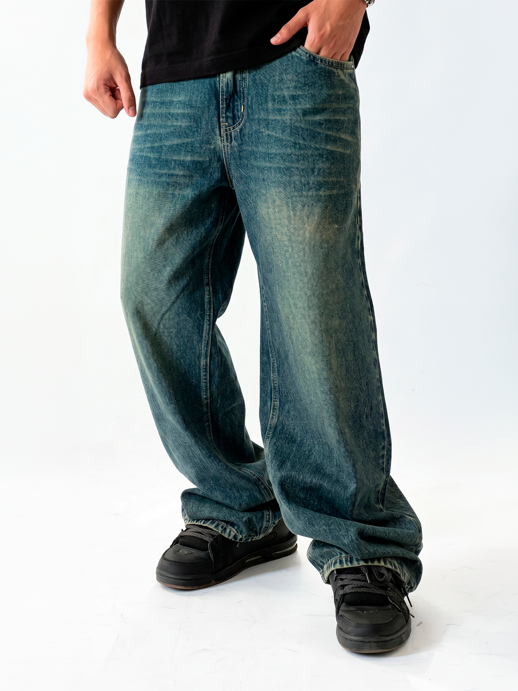 CORN BAGGY PANTS