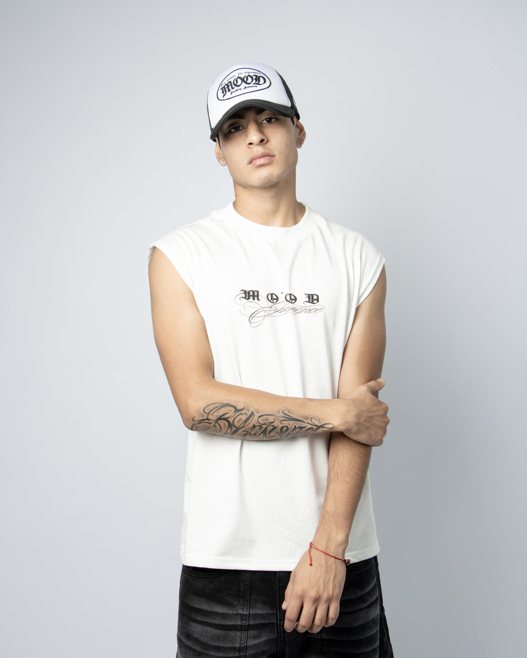 MOOD TRIBALS SLEEVELESS TEE