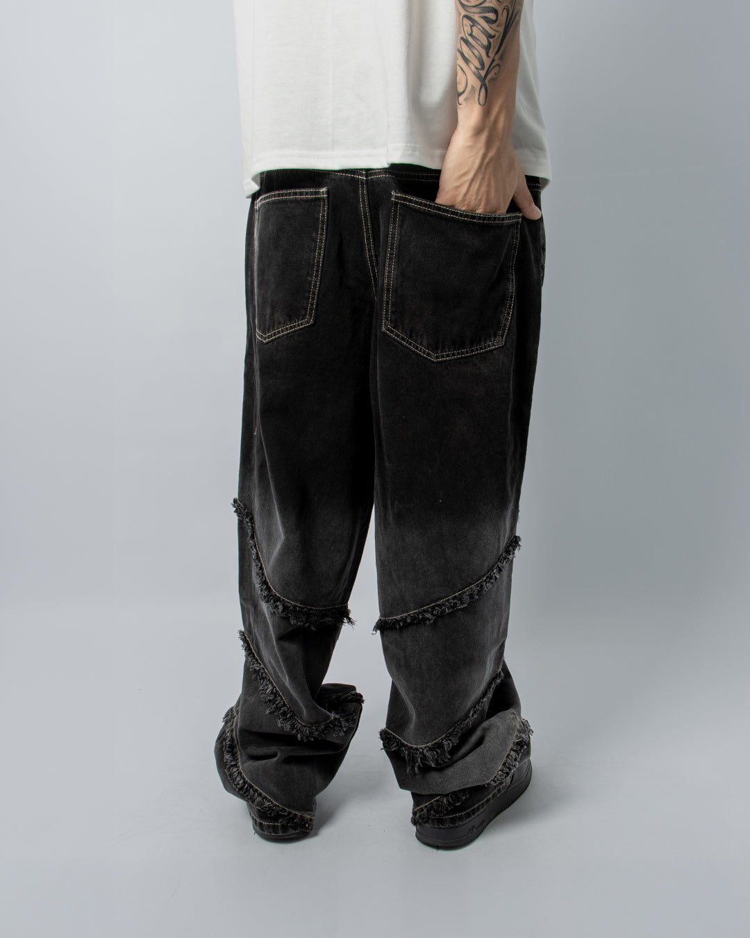 SCAR BAGGY PANTS