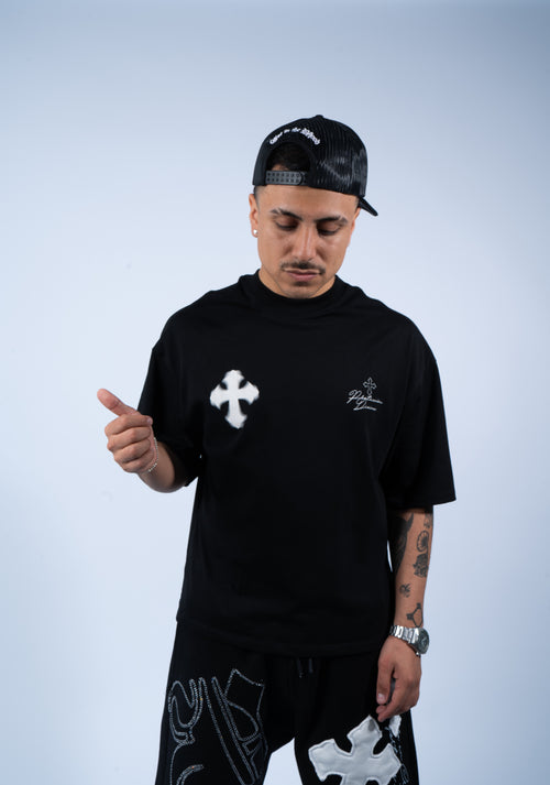 Blessd Hot Red/Black T-Shirt