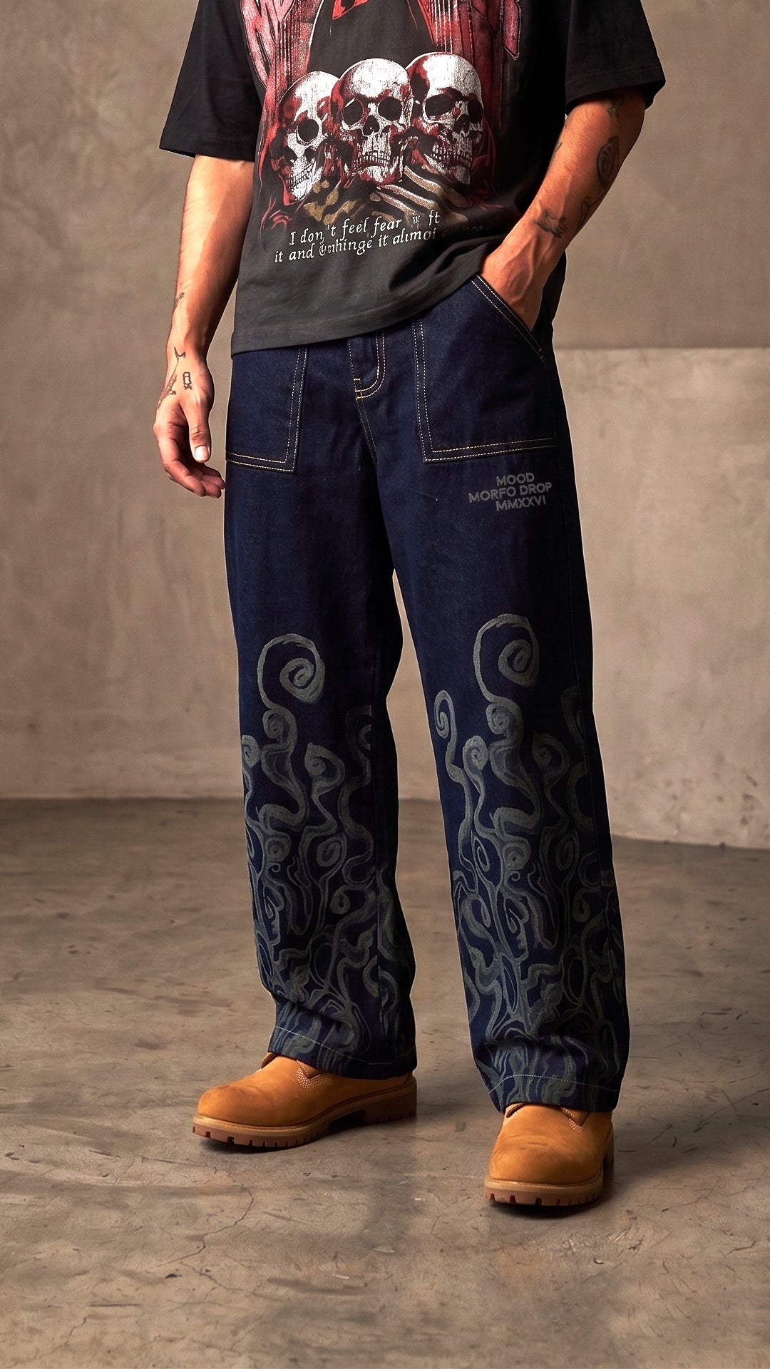 PANT FLAME INDIGO