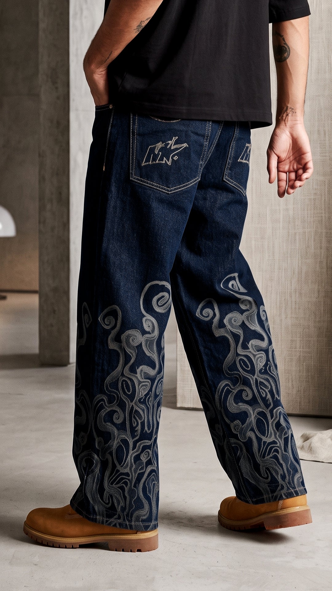 PANT FLAME INDIGO