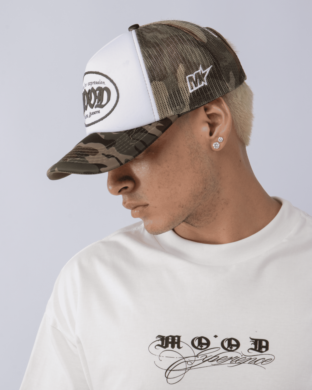 MOOD CAMOUFLAGE TRUCKER CAP