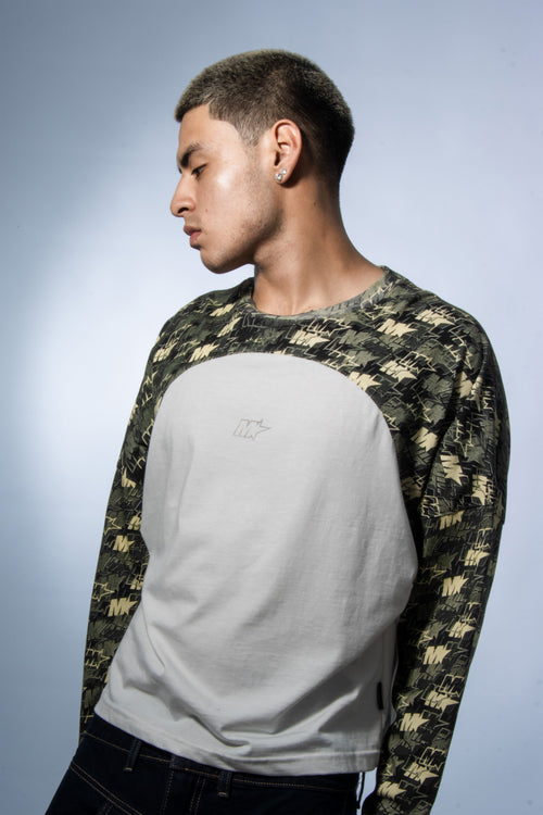 BAT CAMO LONG SLEEVE TEE