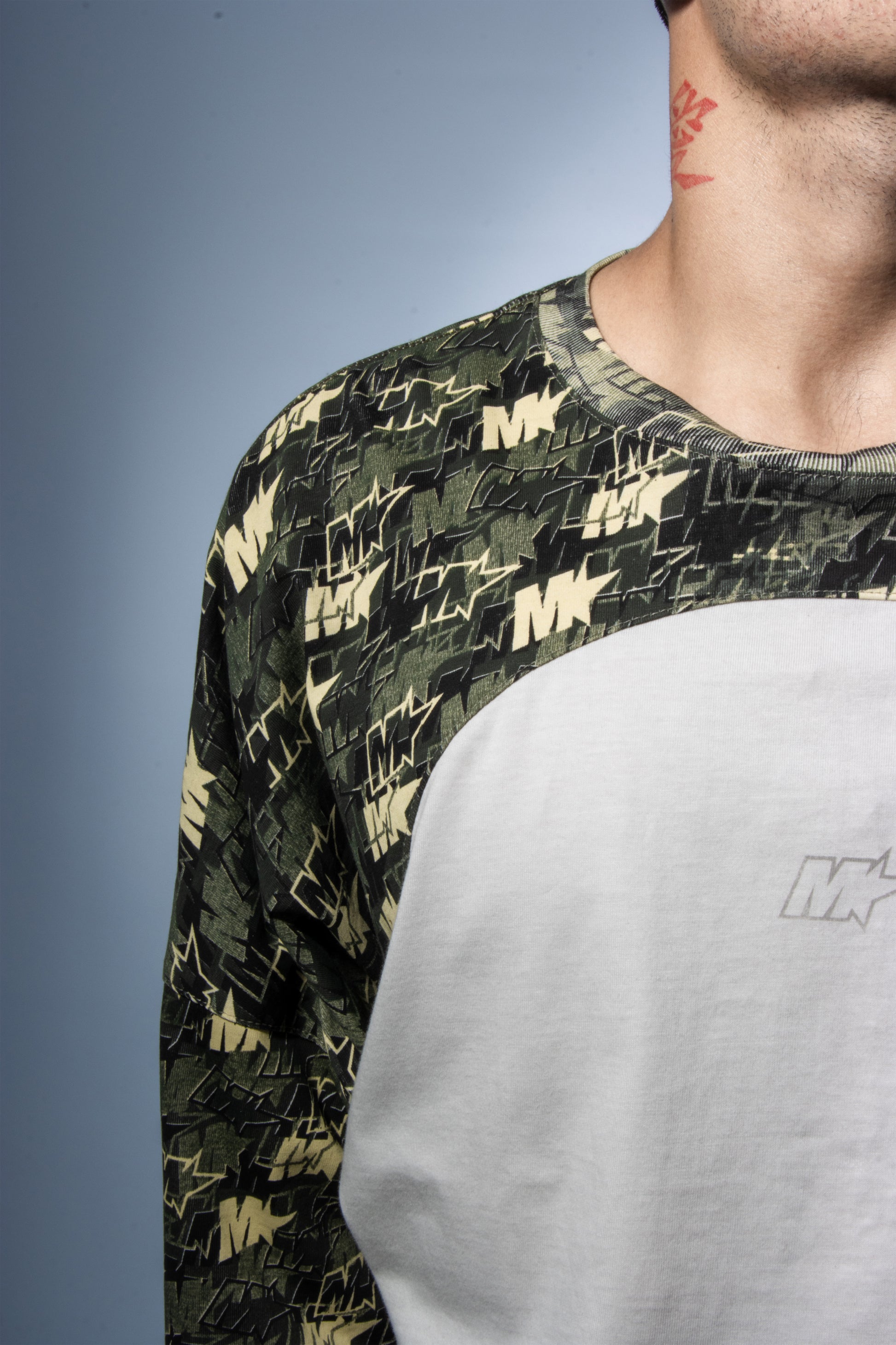 BAT CAMO LONG SLEEVE TEE