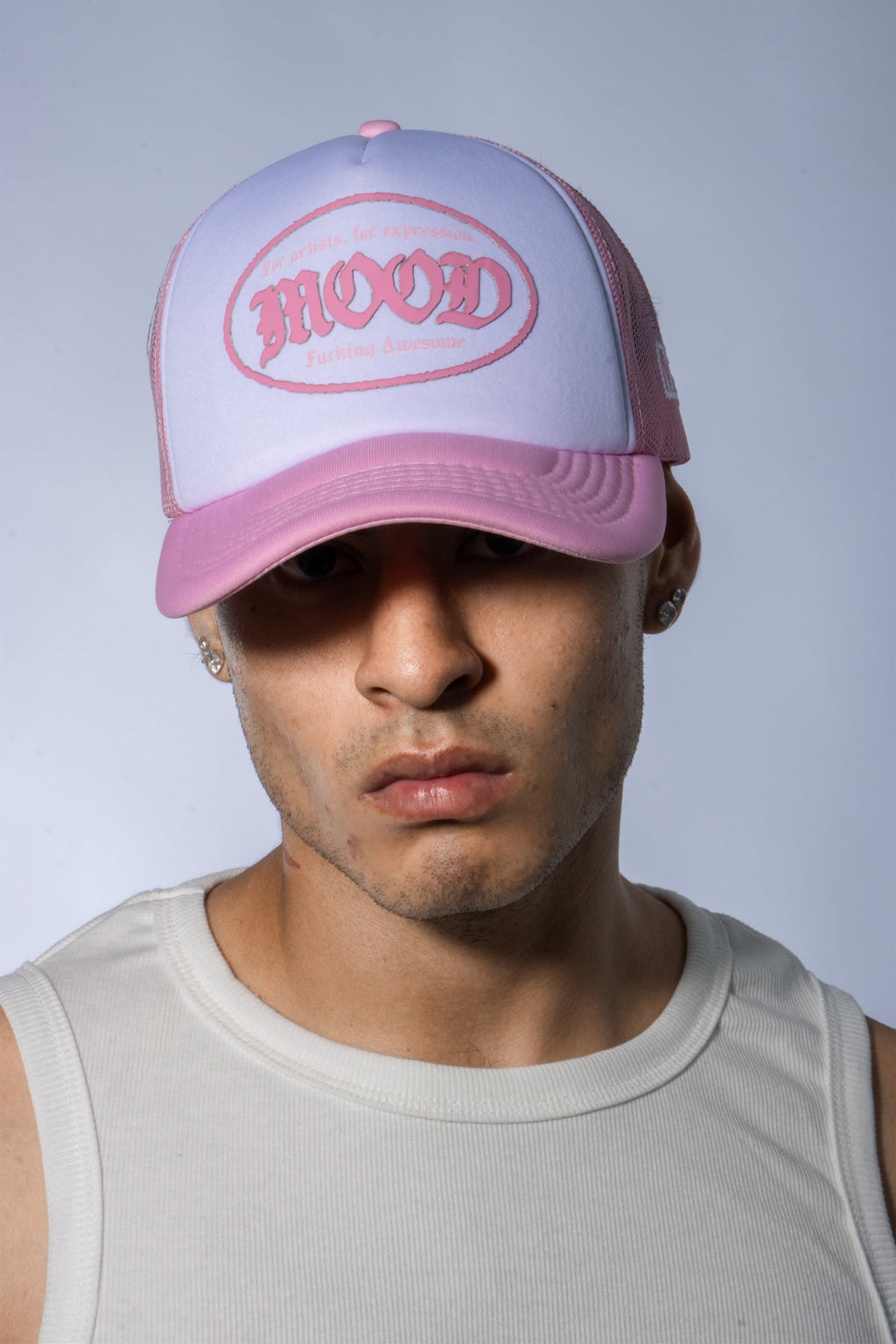 MOOD PINK TRUCKER CAP V2