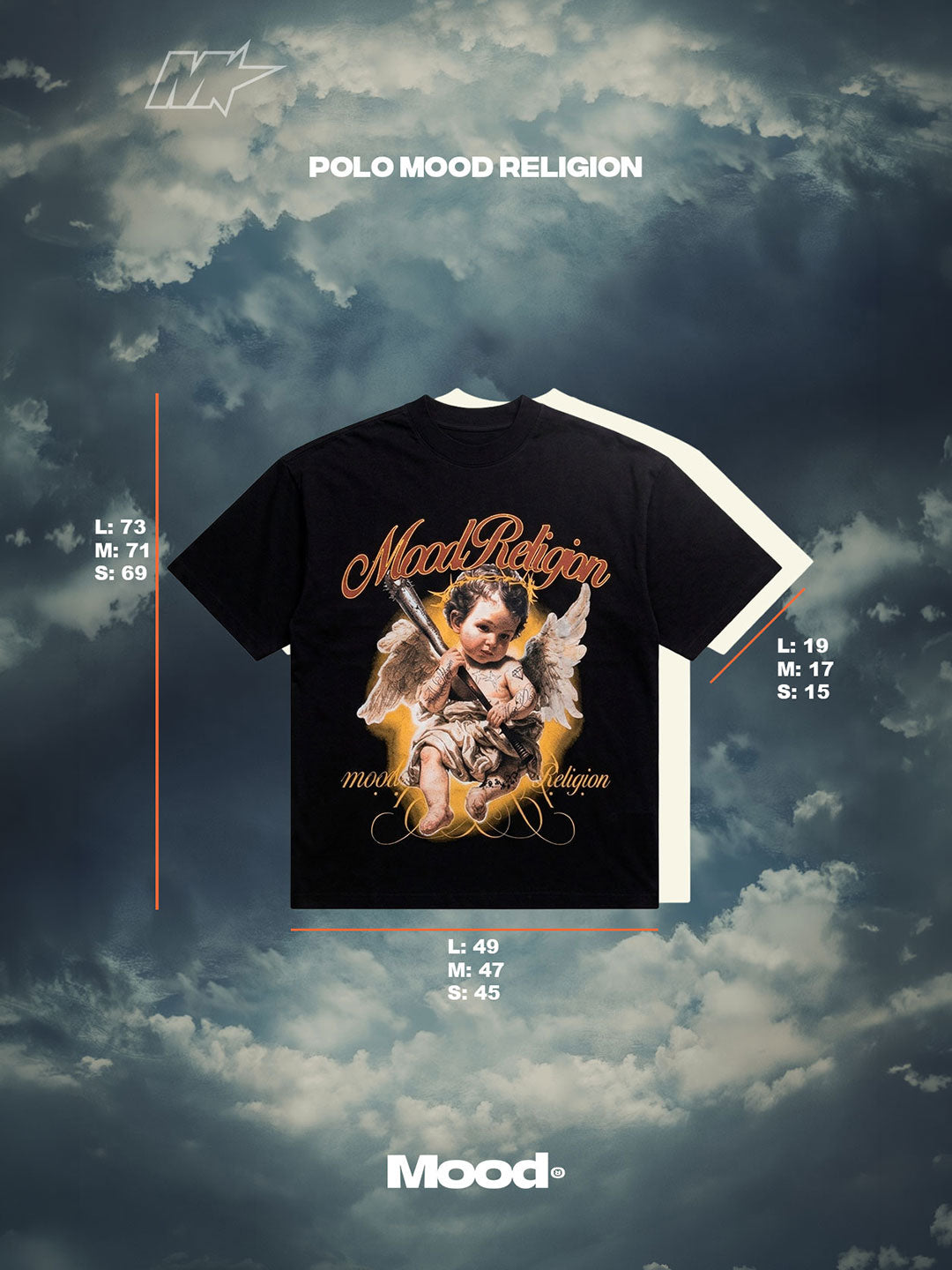 MOOD RELIGION BOXY TEE