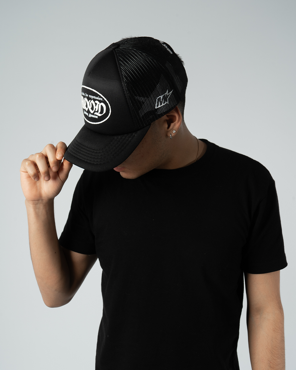 GORRA TRUCKER HAT BLACK