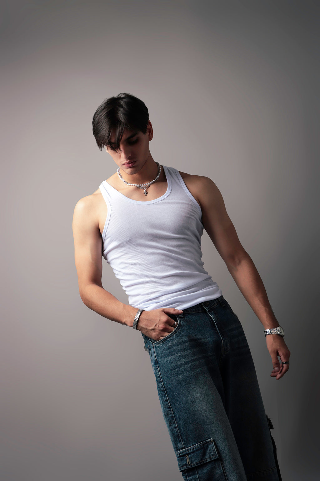 LEO TANK TOP RIB